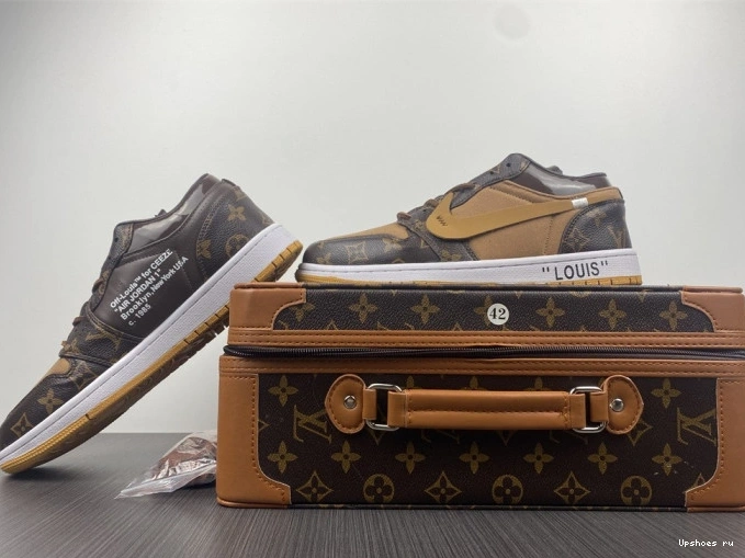 Top AIR O-W JORDAN Low (WITH -LouiV 1 CASE) 1006